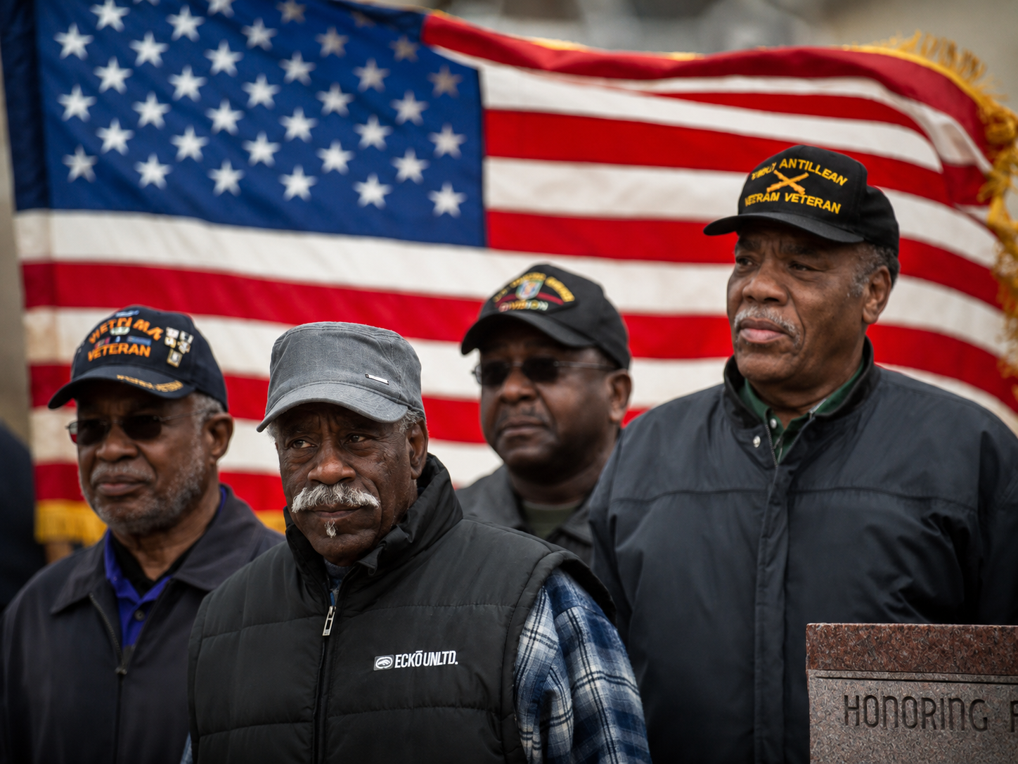 Veteran receiving supportive behavioral health care in a calm counseling setting